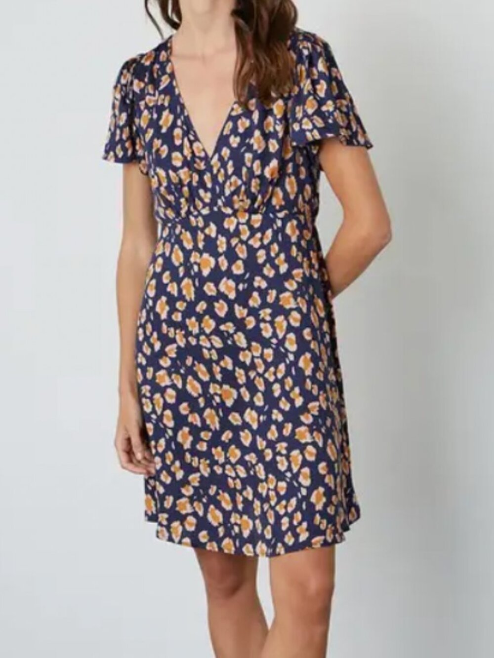 Velvet by Graham & Spencer Drew Cheetah Print Dress Size Medium